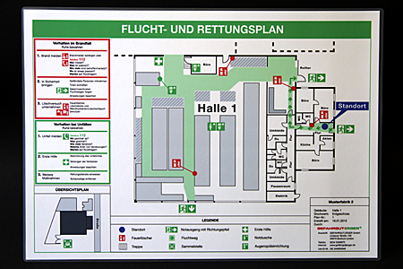 Bild für Flucht- und Rettungspläne